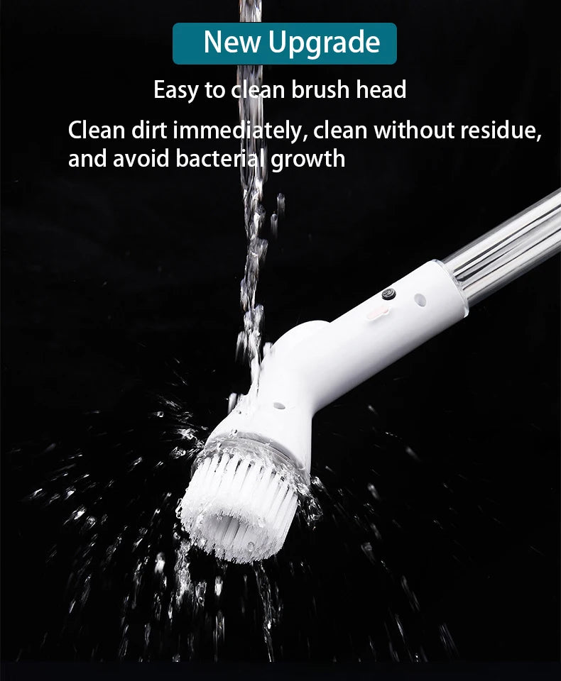 Wireless Electric Cleaning Brush Spin Cleaning Scrubber Multifunctional Cleaning Tools Parlour Kitchen Bathroom Cleaning Gadgets